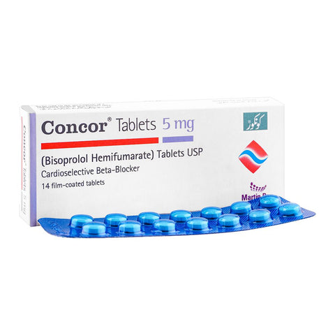 Martin Dow Concor Tablet, 5mg, 14-Pack product image - Bolanclinic