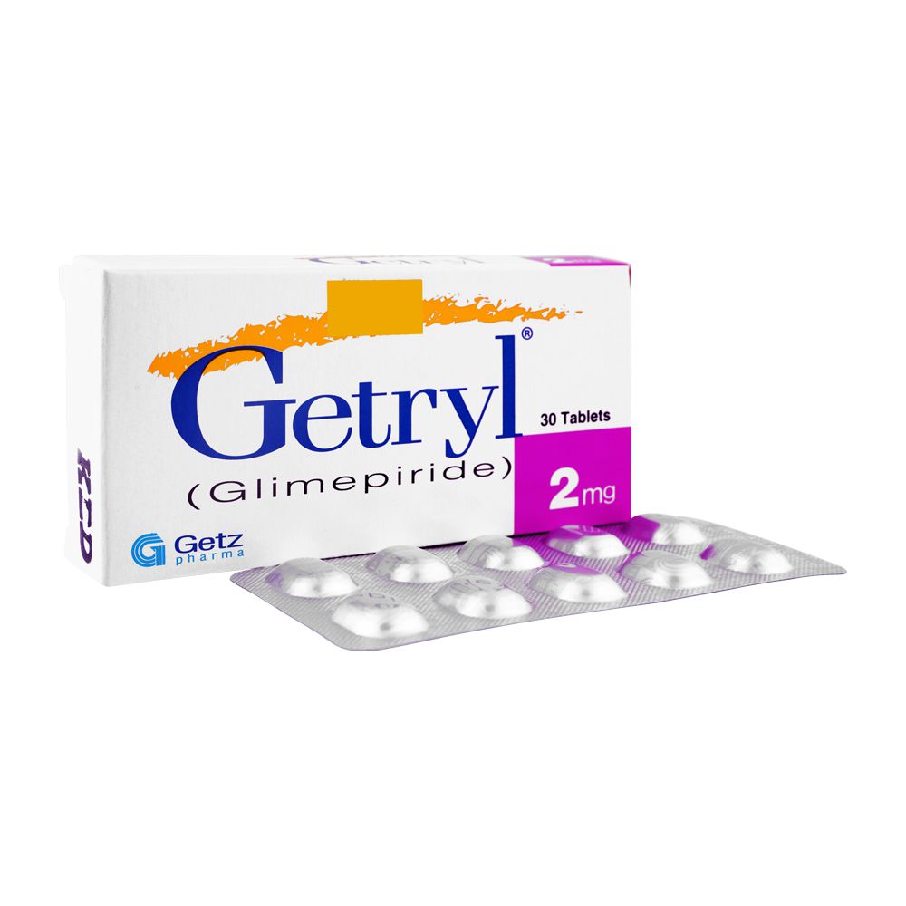 Getz Pharma Getryl Tablet, 2mg, 1-Strip product image - Bolanclinic