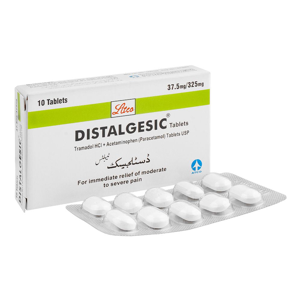 ATCO Laboratories Distalgesic Tablet, 37.5mg/325mg, 10-Pack product image - Bolanclinic