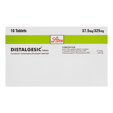 ATCO Laboratories Distalgesic Tablet, 37.5mg/325mg, 10-Pack product image 2 - Bolanclinic