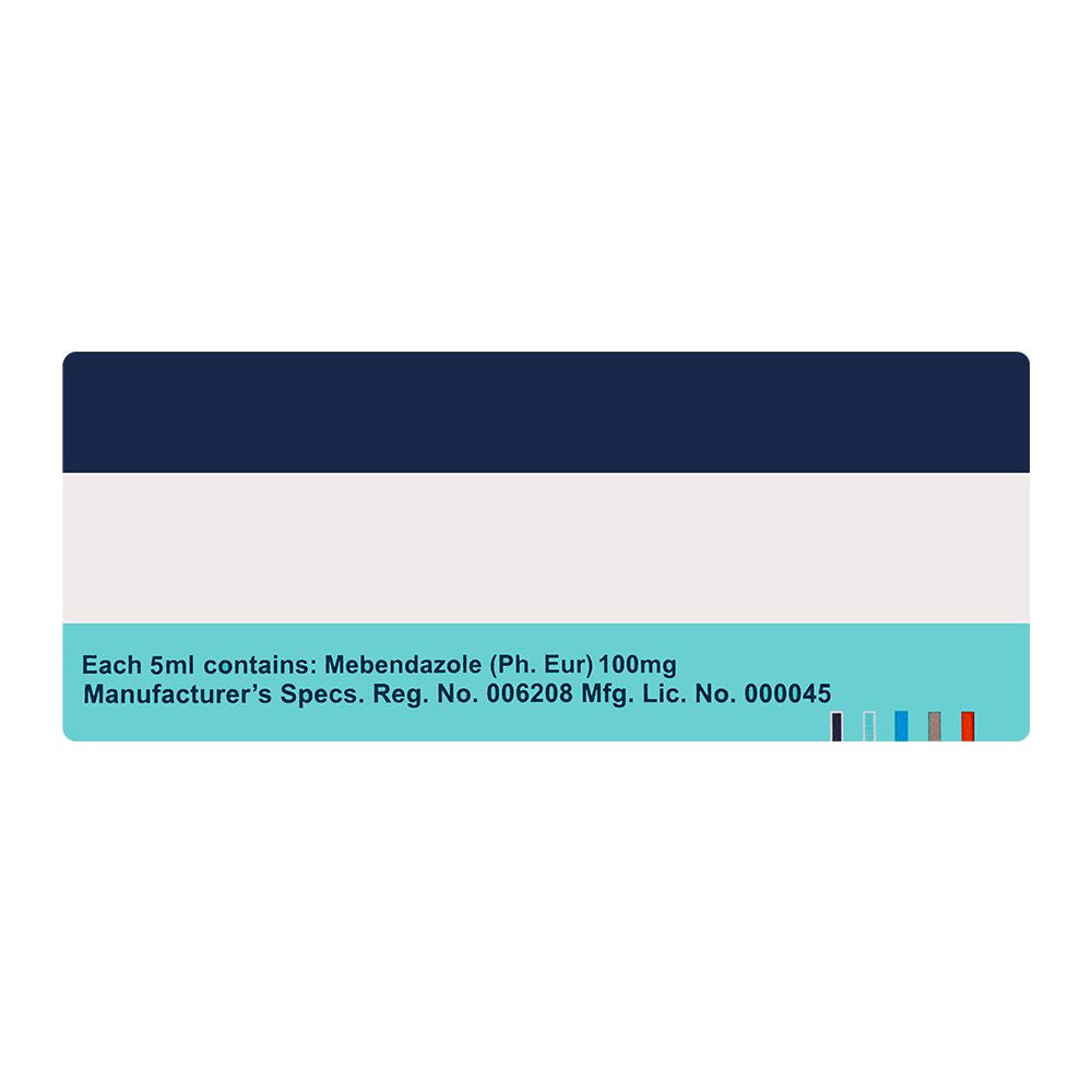 Aspin Pharma Vermox Oral Suspension, 100mg/5ml, 30ml product image 5 - Bolanclinic