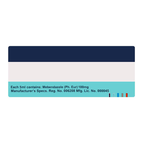 Aspin Pharma Vermox Oral Suspension, 100mg/5ml, 30ml product image 5 - Bolanclinic