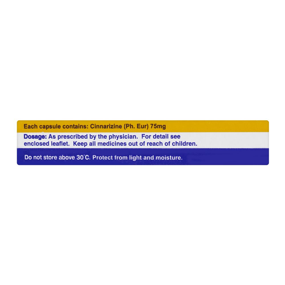 Aspin Pharma Stugeron Forte Capsule, 75mg, 12-Pack product image 3 - Bolanclinic