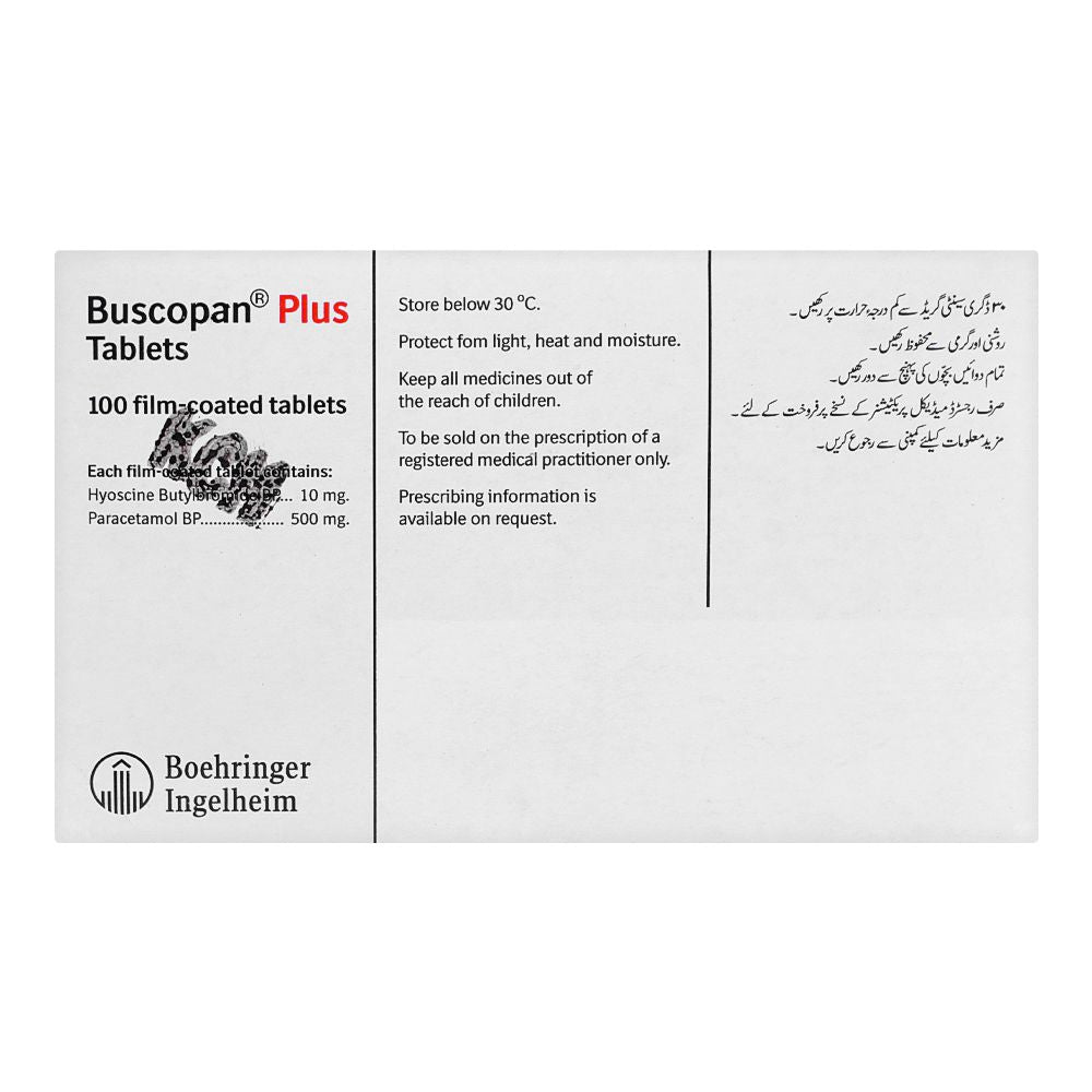 Martin Dow Buscopan Plus Tablet, 1-Strip product image 3 - Bolanclinic