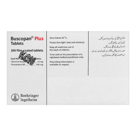 Martin Dow Buscopan Plus Tablet, 1-Strip product image 3 - Bolanclinic