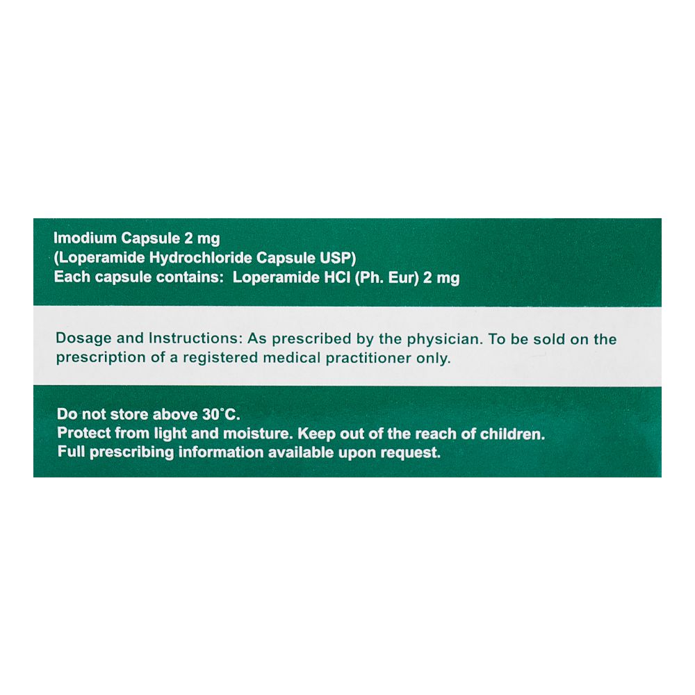 Aspin Pharma Imodium Capsule, 2mg, 1-Strip product image 4 - Bolanclinic