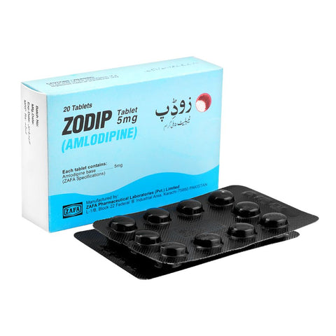Zafa Pharmaceuticals Zodip Tablet, 5mg, 20-Pack product image - Bolanclinic
