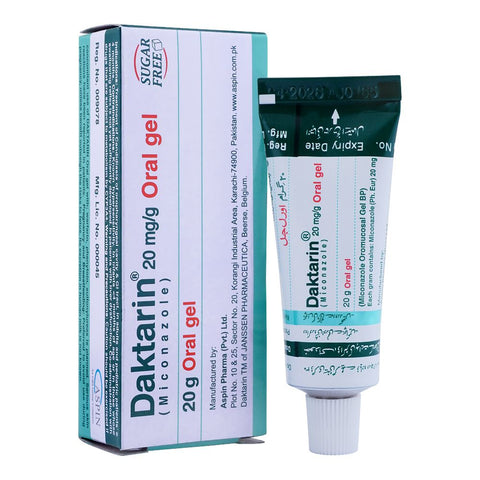 Aspin Pharma Daktarin Oral Gel, Sugar-Free, 20mg/g product image - Bolanclinic