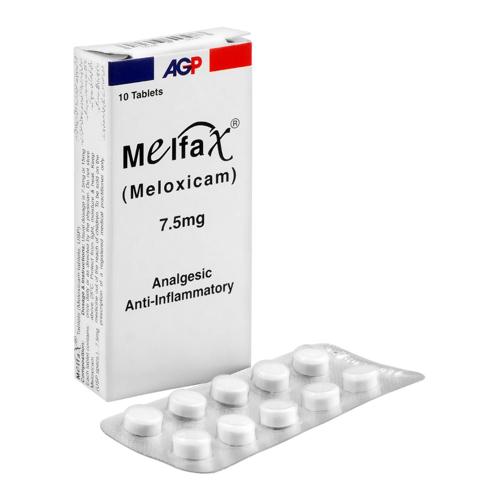 AGP Pharma Melfax Tablet, 7.5mg, 10-Pack product image - Bolanclinic