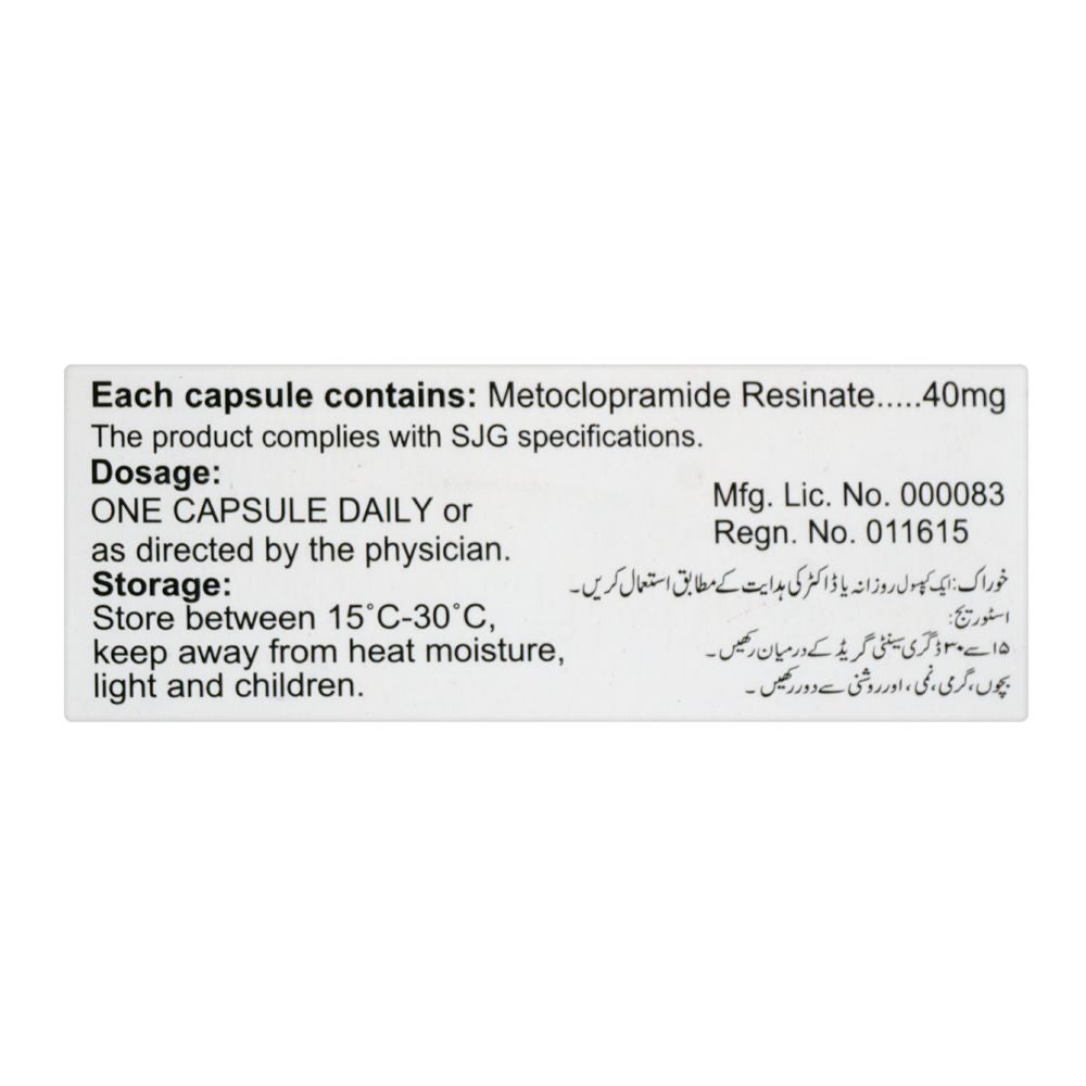Continental Pharmaceuticals Digestine Capsule, 40mg, 1-Strip product image 3 - Bolanclinic