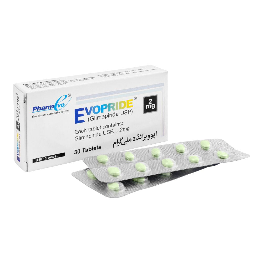 PharmEvo Evopride Tablet, 2mg, 30-Pack product image - Bolanclinic