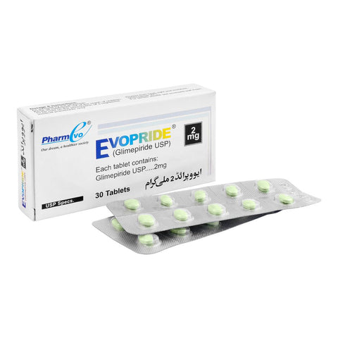 PharmEvo Evopride Tablet, 2mg, 30-Pack product image - Bolanclinic