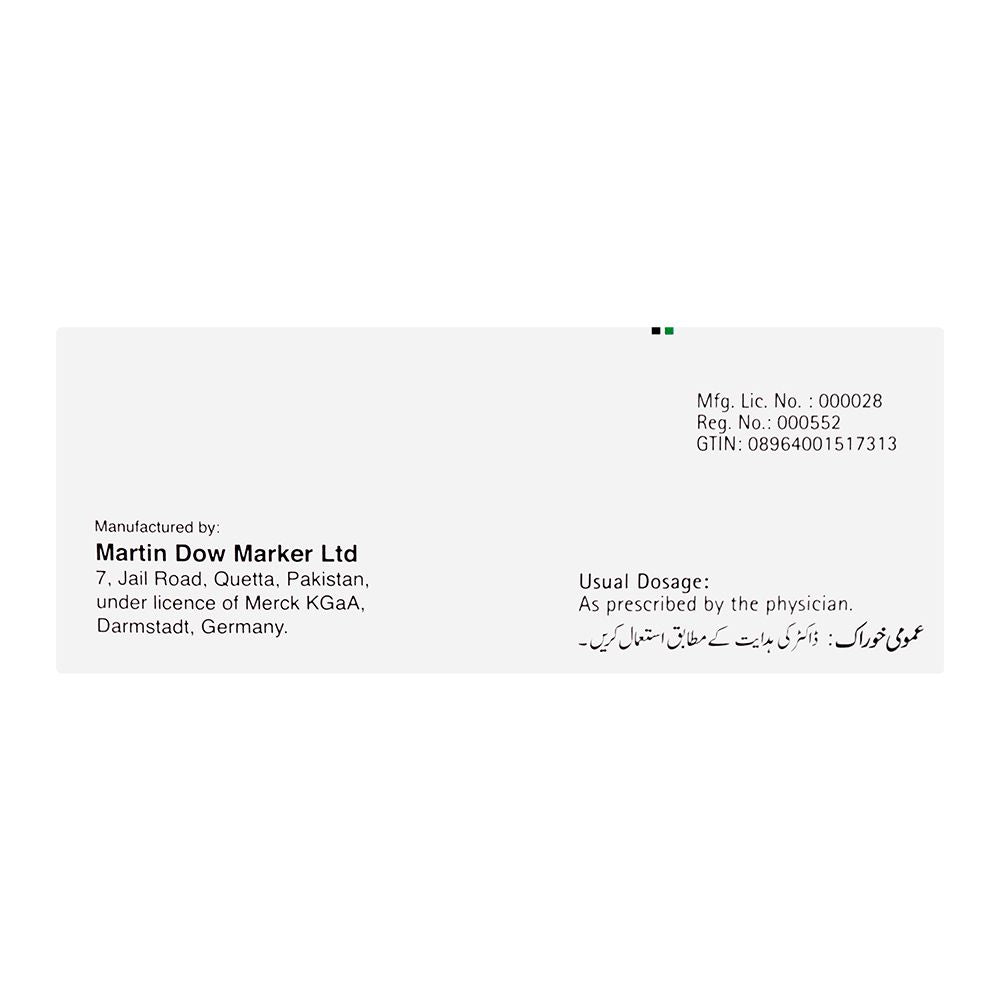 Martin Dow Glucophage Tablet, 500mg, 1-Strip product image 4 - Bolanclinic