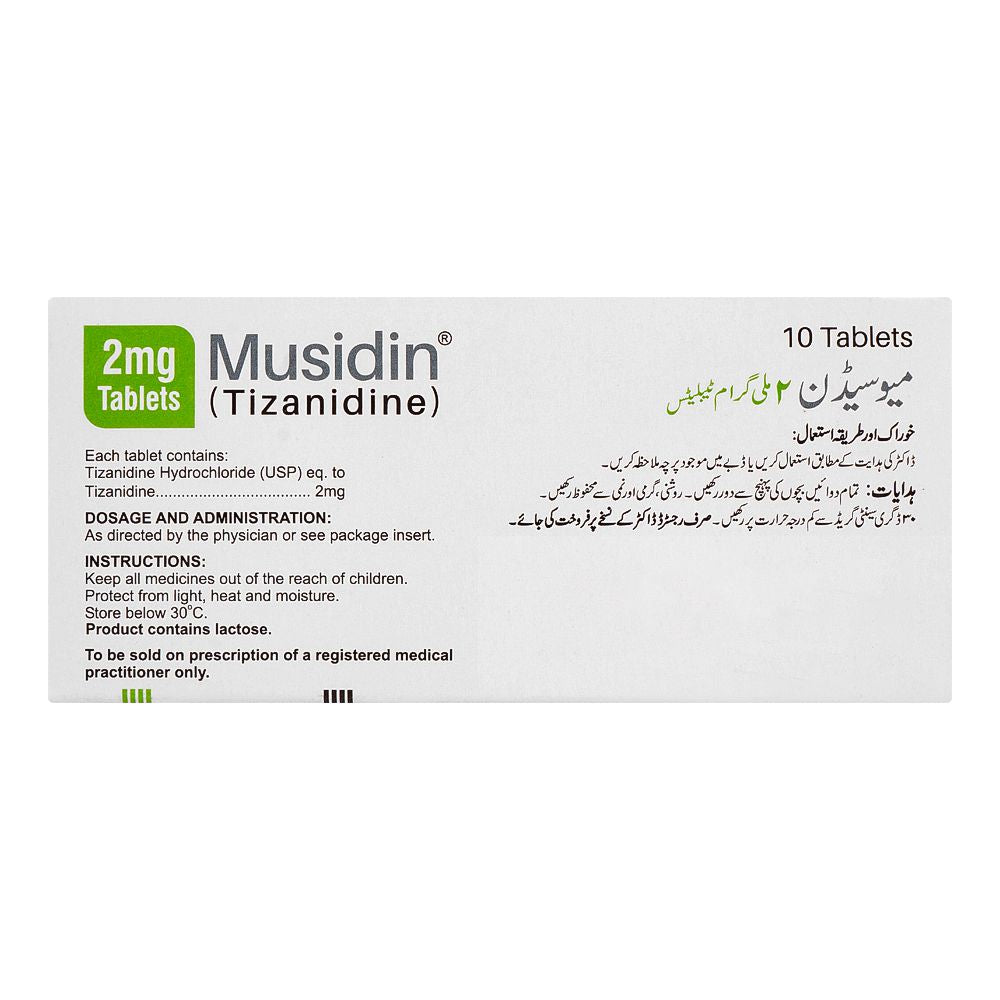 Martin Dow Musidin Tablet, 2mg, 10-Pack product image 2 - Bolanclinic