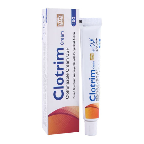 Zafa Pharmaceuticals Clotrim Cream, 10g product image - Bolanclinic
