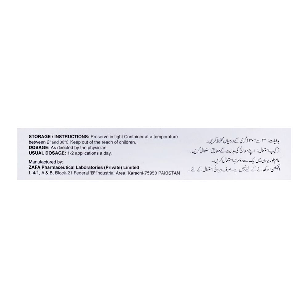 Zafa Pharmaceuticals Clotrim Cream, 10g product image 3 - Bolanclinic