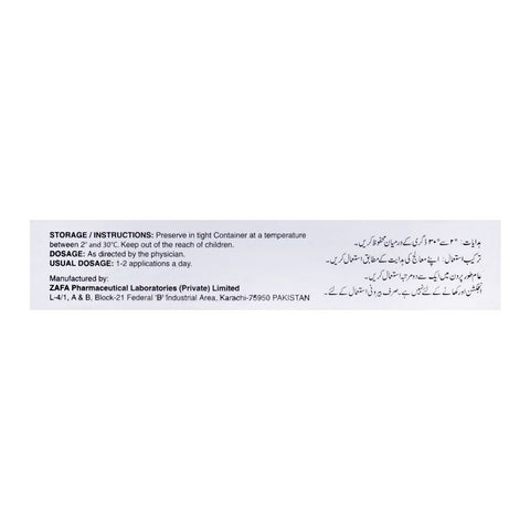 Zafa Pharmaceuticals Clotrim Cream, 10g product image 3 - Bolanclinic