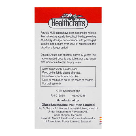 GSK Revitale Multi Tablet, 45-Pack product image 4 - Bolanclinic