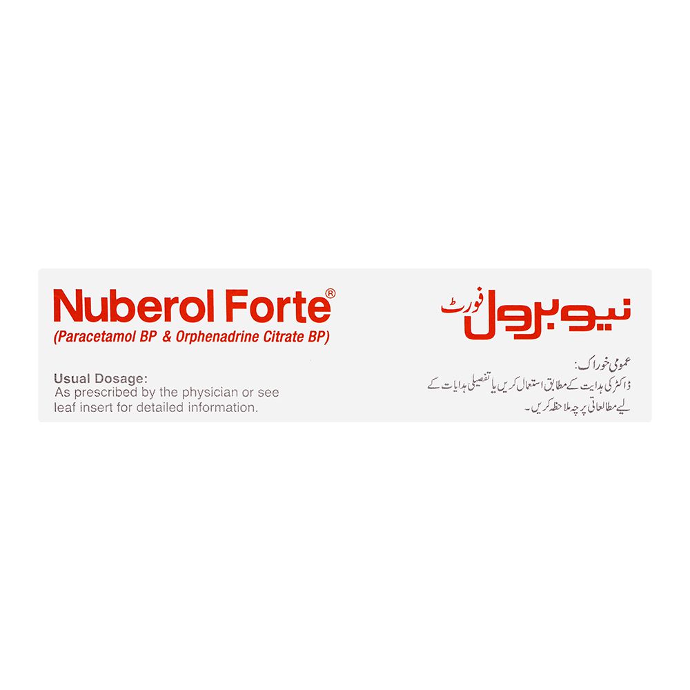 Searle Nuberol Forte Tablet, 1-Strip product image 3 - Bolanclinic