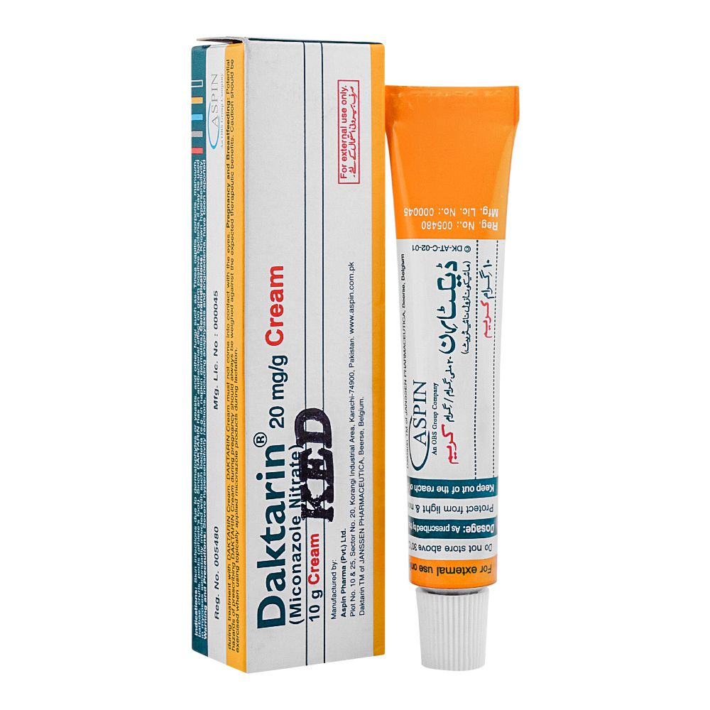 Aspin Pharma Daktarin Cream, 20mg/g product image - Bolanclinic