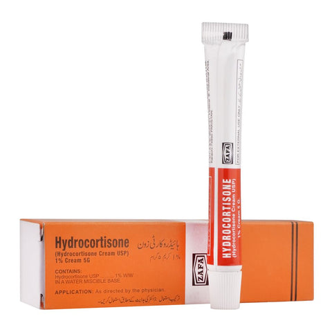 Zafa Pharmaceuticals Hydrocortisone Cream, 10g product image - Bolanclinic