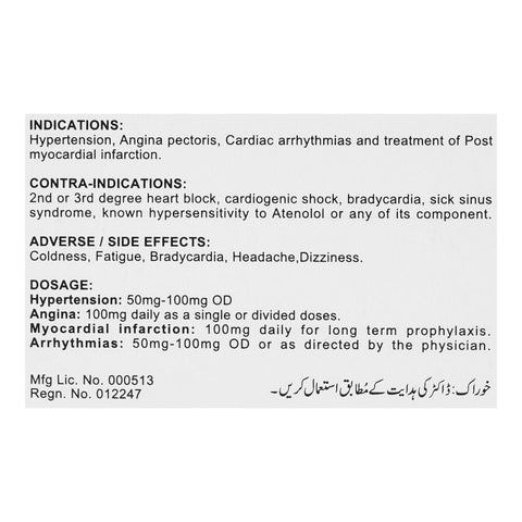 Zafa Pharmaceuticals Zafnol Tablet, 50mg, 20-Pack product image 2 - Bolanclinic