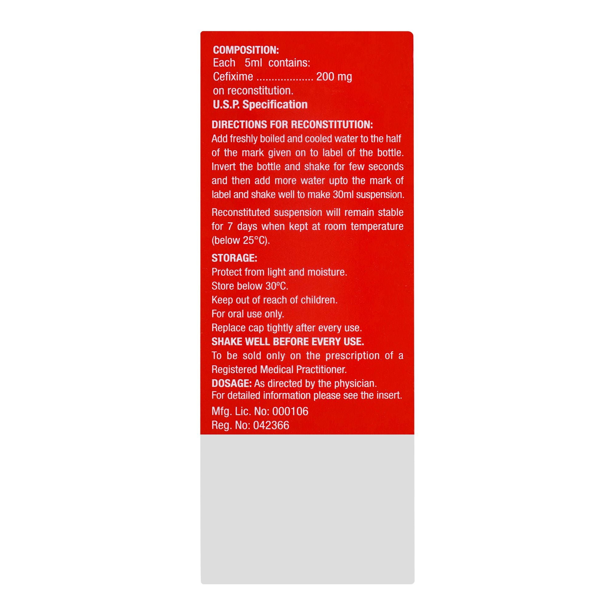 Tabros Pharma Fixitil DS Suspension, 30ml product image 4 - Bolanclinic