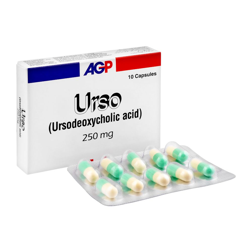 AGP Pharma Urso Capsule, 250mg, 10-Pack product image - Bolanclinic