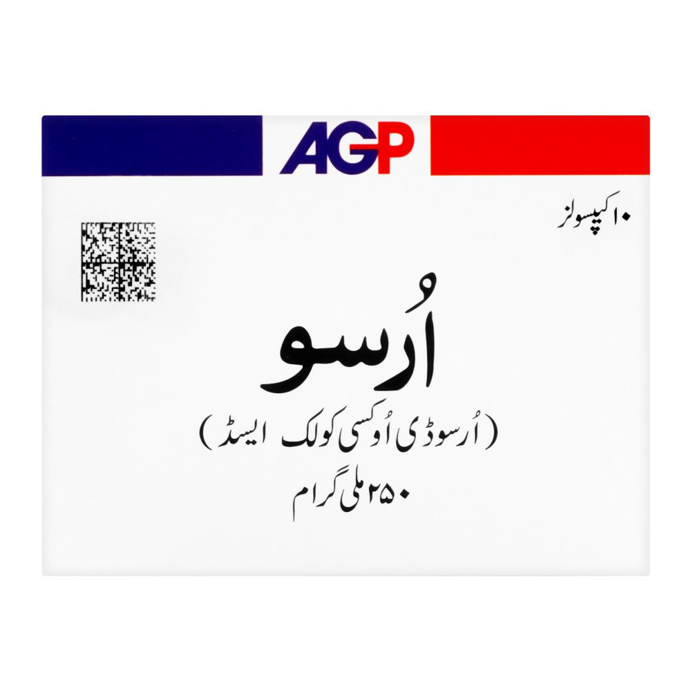 AGP Pharma Urso Capsule, 250mg, 10-Pack product image 2 - Bolanclinic