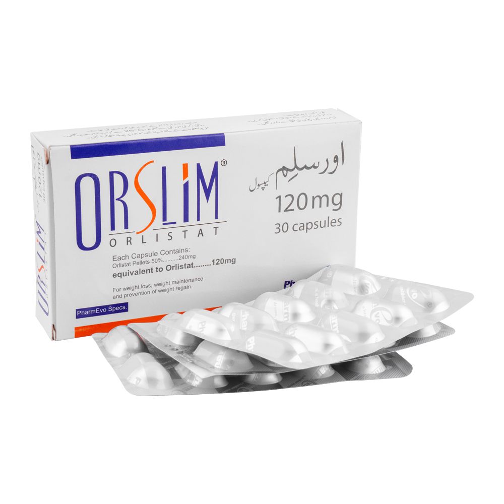 PharmEvo Orslim Capsule, 120mg, 30-Pack product image - Bolanclinic