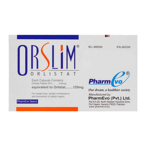 PharmEvo Orslim Capsule, 120mg, 30-Pack product image 2 - Bolanclinic