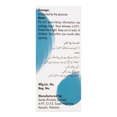 Sante Pharma Xepat Eye Drops, 5ml product image 2 - Bolanclinic