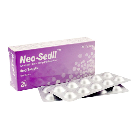 Sami Pharmaceuticals Neo-Sedil Tablet, 5mg, 20-Pack product image - Bolanclinic
