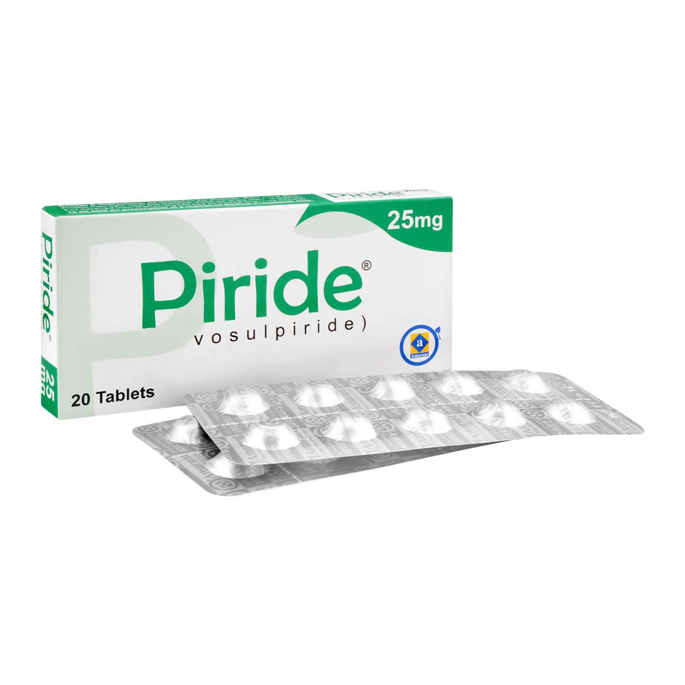 Amarant Pharmaceuticals Piride Tablet, 25mg, 20-Pack product image - Bolanclinic