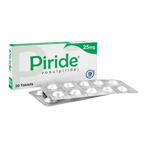 Amarant Pharmaceuticals Piride Tablet, 25mg, 20-Pack product image - Bolanclinic