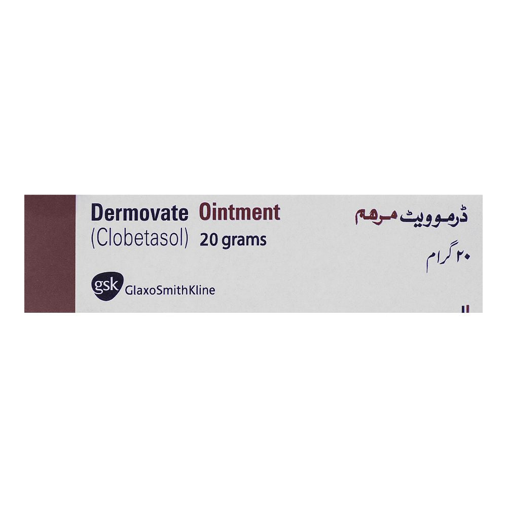 GSK Dermovate Ointment, 20g product image 2 - Bolanclinic