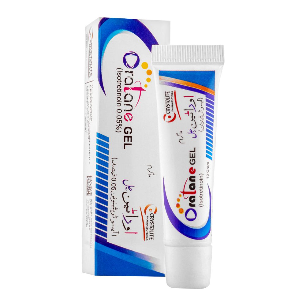 Crystolite Pharmaceuticals Oratane Gel, 10g product image - Bolanclinic