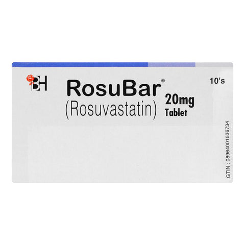 Barrett Hodgson RosuBar Tablet, 20mg, 10-Pack product image 2 - Bolanclinic