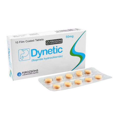 Ferozsons Laboratories Dynetic Tablet, 50mg, 10-Pack product image - Bolanclinic