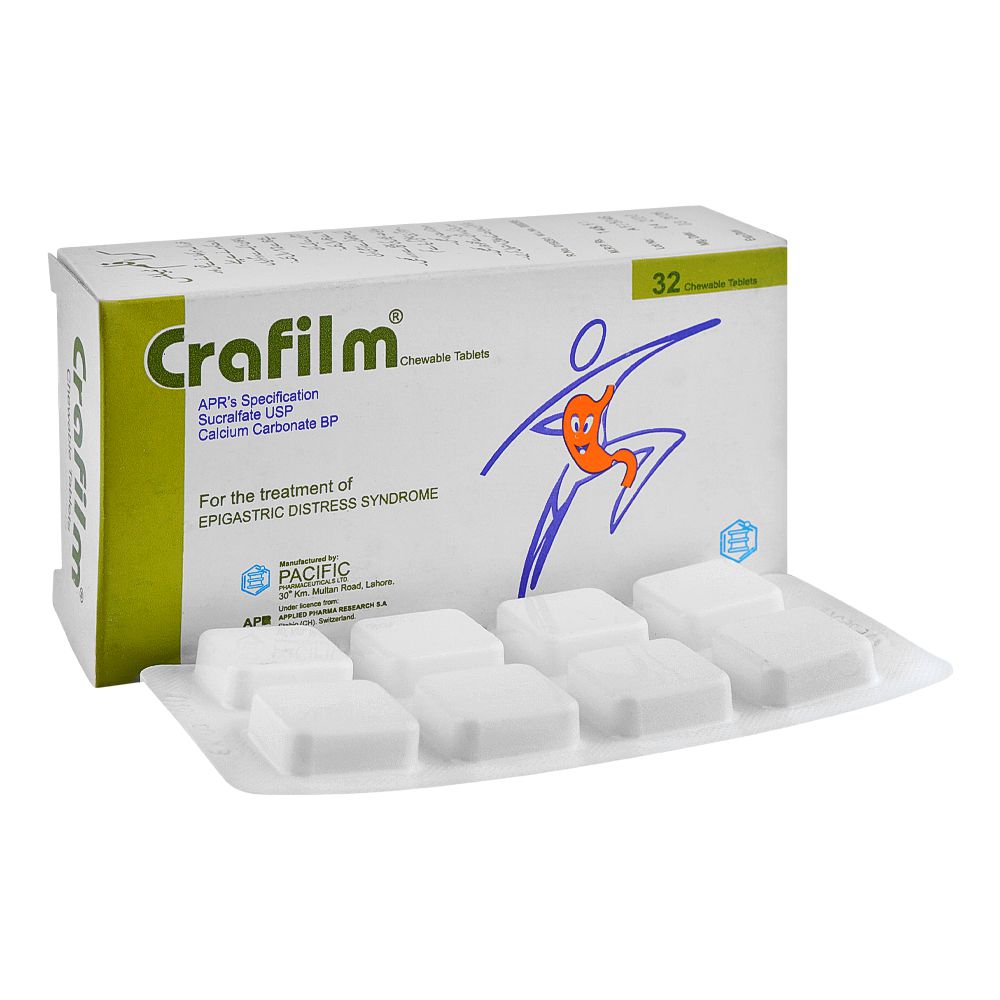 Pacific Pharmaceuticals Crafilm Chewable Tablet, 32-Pack product image - Bolanclinic