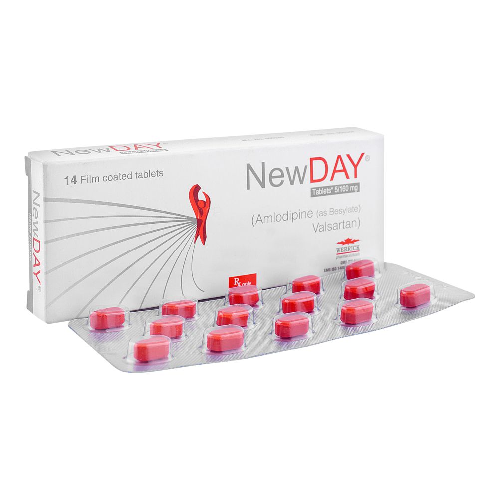 Werrick Pharmaceuticals Newday Tablet, 5mg/160mg, 14-Pack product image - Bolanclinic
