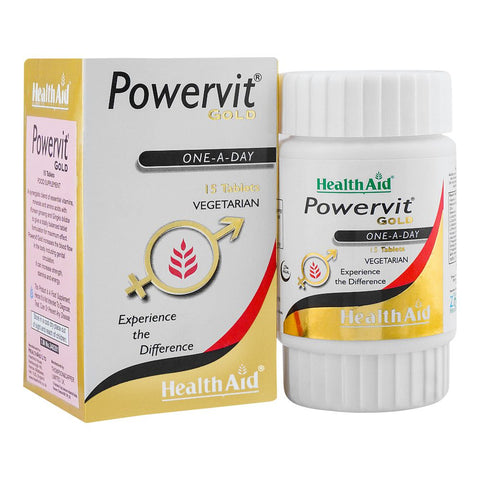 Nutra Zone Healthcare Power Vit Gold Tablet, 15-Pack product image - Bolanclinic