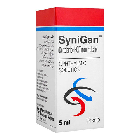 Barrett Hodgson SyniGan Eye Drops, 5ml product image - Bolanclinic