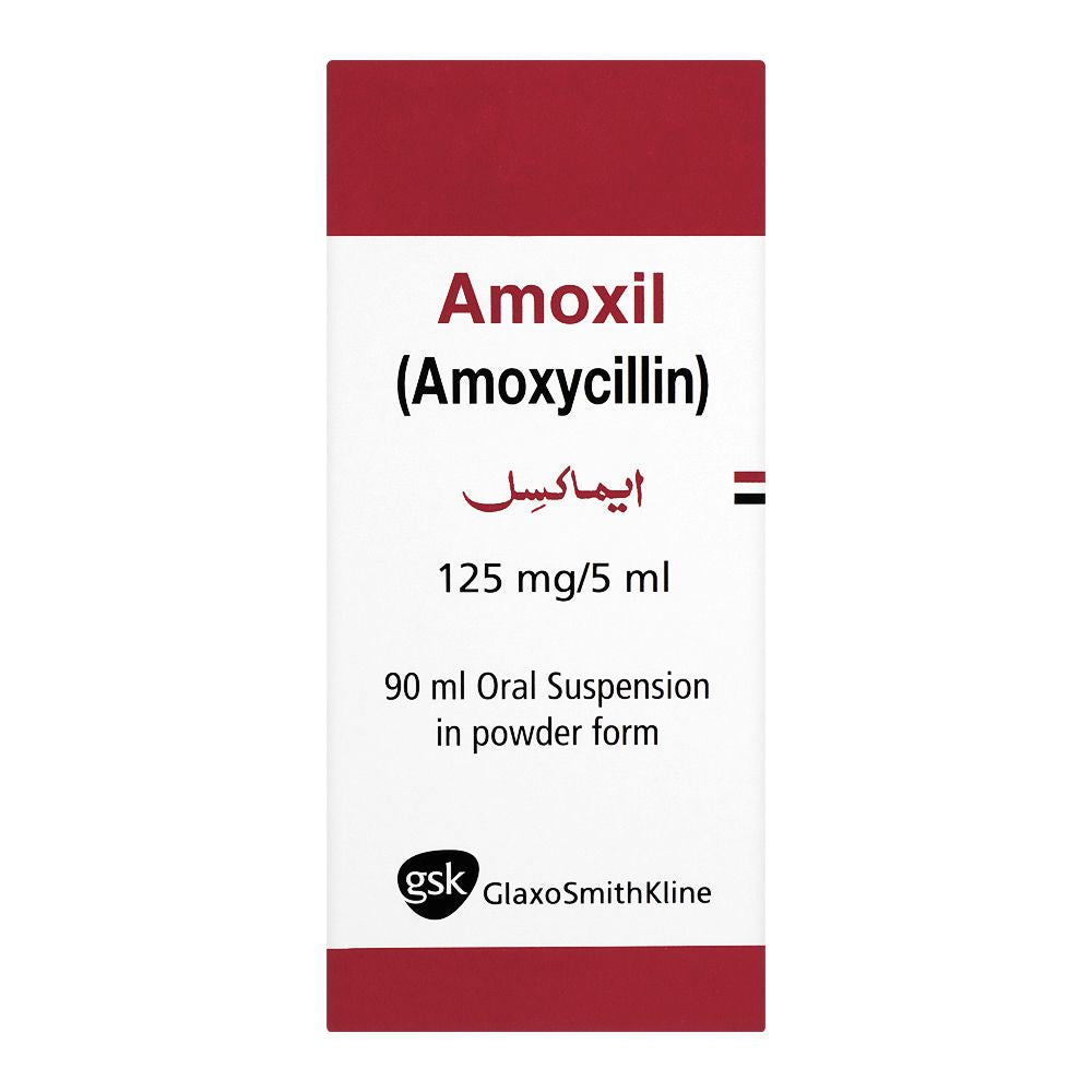 GSK Amoxil Syrup, 125mg/5ml, 90ml product image 2 - Bolanclinic