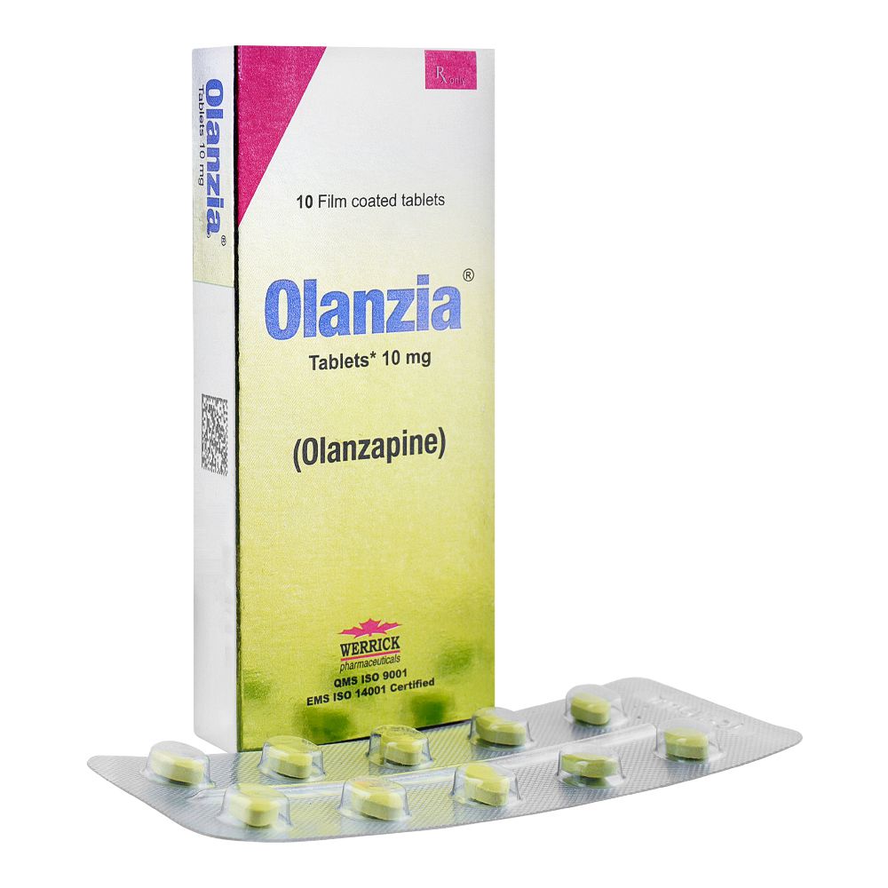 Werrick Pharmaceuticals Olanzia Tablet, 10mg, 10-Pack product image - Bolanclinic
