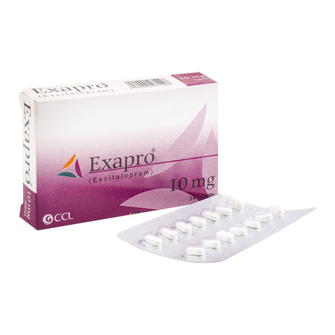 CCL Pharmaceuticals Exapro Tablet, 10mg, 14-Pack product image - Bolanclinic