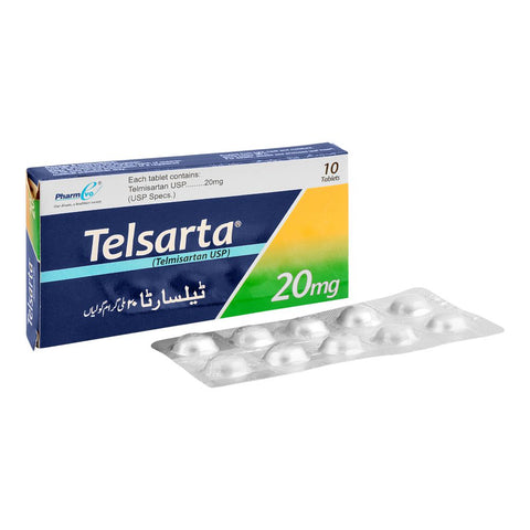 PharmEvo Telsarta Tablet, 20mg, 10-Pack product image - Bolanclinic