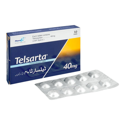 PharmEvo Telsarta Tablet, 40mg, 10-Pack product image - Bolanclinic