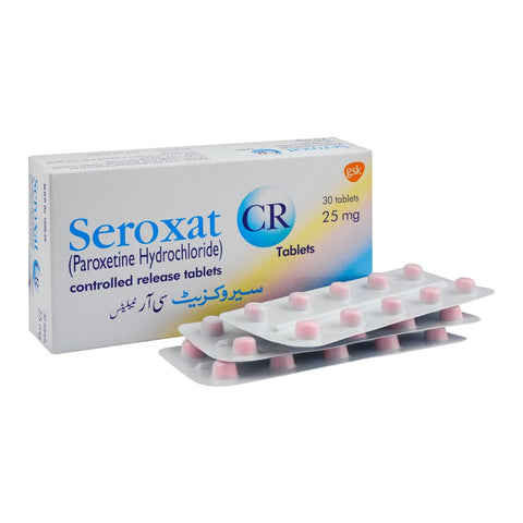 GSK Seroxat CR Tablet, 25mg, 30-Pack product image - Bolanclinic