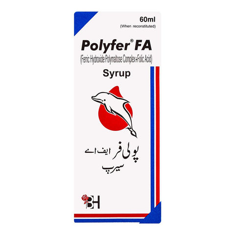Barrett Hodgson Polyfer FA Syrup, 60ml product image 2 - Bolanclinic